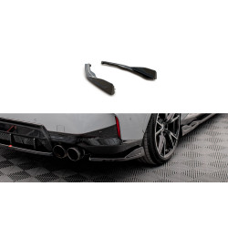 MAXTON DESIGN splitter laterali posteriori per BMW 2 Coupe M240i G42, nero lucido, V1