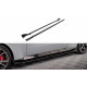 Body kit e accessori visivi Street Pro Diffusori minigonne laterali + Alette BMW 2 Coupe M-Pack / M240i G42 | race-shop.it