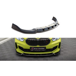 MAXTON DESIGN splitter anteriore per BMW 1 F40 M-Pack / M135i, nero lucido, V7
