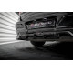 Body kit e accessori visivi MAXTON DESIGN splitter posteriore centrale per BMW 7 M-Pack G70 (con barre verticali), nero lucido | race-shop.it