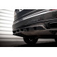 Body kit e accessori visivi Splitter posteriore centrale (con strisce verticali) Volvo XC90 R-Design Mk2 Facelift | race-shop.it