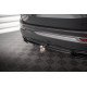 Body kit e accessori visivi MAXTON DESIGN splitter posteriore centrale per Volvo XC90 R-Design Mk2 Facelift (con barre verticali), nero lucido | race-shop.it