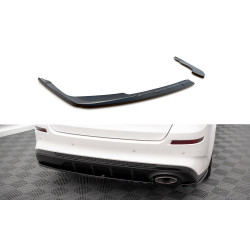 MAXTON DESIGN splitter laterali posteriori per Kia Optima Mk4 Facelift, nero lucido, V1