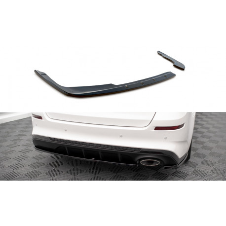 Body kit e accessori visivi MAXTON DESIGN splitter laterali posteriori per Kia Optima Mk4 Facelift, nero lucido, V1 | race-shop.it