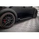 Body kit e accessori visivi MAXTON DESIGN diffusori minigonne per Mini Cooper John Cooper Works R56, nero lucido, V2 | race-shop.it