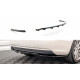 Body kit e accessori visivi MAXTON DESIGN splitter posteriore centrale per Audi A5 Coupe 8T Facelift (con barre verticali), nero lucido | race-shop.it