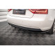 Body kit e accessori visivi MAXTON DESIGN splitter posteriore centrale per Audi A5 Coupe 8T Facelift (con barre verticali), nero lucido | race-shop.it