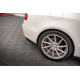 Body kit e accessori visivi MAXTON DESIGN splitter posteriore centrale per Audi A5 Coupe 8T Facelift (con barre verticali), nero lucido | race-shop.it