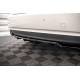 Body kit e accessori visivi MAXTON DESIGN splitter posteriore centrale per Audi A5 Coupe 8T Facelift (con barre verticali), nero lucido | race-shop.it