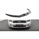 Body kit e accessori visivi MAXTON DESIGN splitter anteriore per Ford Mustang Mk5 Facelift, nero lucido | race-shop.it