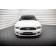 Body kit e accessori visivi MAXTON DESIGN splitter anteriore per Ford Mustang Mk5 Facelift, nero lucido | race-shop.it