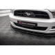 Body kit e accessori visivi MAXTON DESIGN splitter anteriore per Ford Mustang Mk5 Facelift, nero lucido | race-shop.it