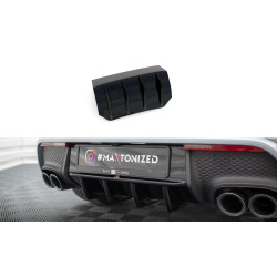 MAXTON DESIGN diffusore posteriore per Porsche Macan Mk1 Facelift 2, nero lucido