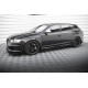 Body kit e accessori visivi MAXTON DESIGN Street Pro diffusori minigonne + alette per Audi RS6 Avant C6, nero | race-shop.it