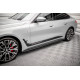 Body kit e accessori visivi MAXTON DESIGN diffusori minigonne per BMW i4 M-Pack G26, nero lucido, V2 | race-shop.it