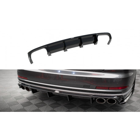 Body kit e accessori visivi MAXTON DESIGN diffusore posteriore per Audi S8 D5, nero lucido | race-shop.it