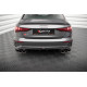 Body kit e accessori visivi MAXTON DESIGN diffusore posteriore per Audi S3 Sedan 8Y, nero lucido | race-shop.it