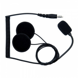 ZERONOISE cuffia con microfono (per casco aperto, connettore Nexus maschio)