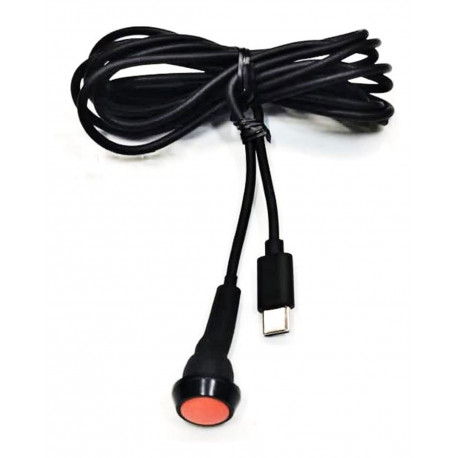Adattatori e Accessori ZeroNoise Double PTT pulsante con connettore USB-C (per conducente e passeggero), lunghezza 2m | race-shop.it
