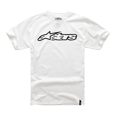 Magliette T-shirt Alpinestars Blaze bianco | race-shop.it