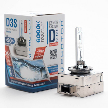 Lampadine e luci allo xeno PHOTON XENON D SERIES D3S lampadine allo xeno 42V 35W PK32d-6 6000K (1 pezzo) | race-shop.it