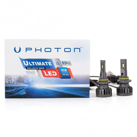 Lampadine e luci allo xeno PHOTON ULTIMATE SERIES HB3 Lampade LED 12-24V 55W P20d +5 PLUS CAN (2 pezzi) | race-shop.it