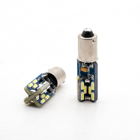 Lampadine e luci allo xeno PHOTON LED EXCLUSIVE SERIES H10W lampadina 12V 10W BA9s CAN (2 pezzi) | race-shop.it