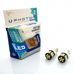 PHOTON LED EXCLUSIVE SERIES PY21W lampadina 12V 21W BAU15s amber CAN (2 pezzi)