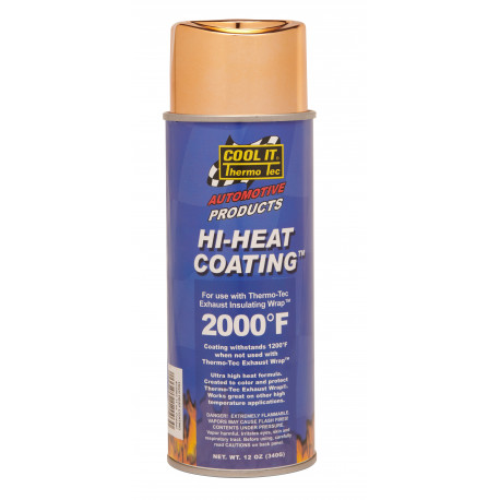 Rivestimento Hi-Heats Spray impregnante e protettivo per i nastri termoisolanti Thermotec, rame | race-shop.it