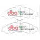 Dischi freno DBA REAR PADS DBA Street Performance DB1331SP | race-shop.it
