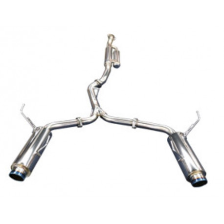 Sistemi di scarico HKS HKS Hi-Power Ti-Tip Catback for Subaru Impreza VAG WRX and VAF WRX STI (FA20 and EJ25) | race-shop.it