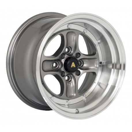 Cerchi in lega Autostar Cerchi Autostar Classic 15X9 4X100/4X114 73,1 ET0, Gunmetal | race-shop.it