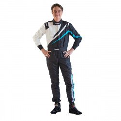 FIA Race Suit RRS EVO Dynamic Nero/ Blu