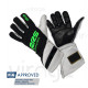 Guanti Guanti da gara omologati FIA RRS VIRAGE 2 (cuciture esterne), verde | race-shop.it