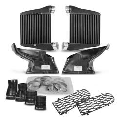 Comp. Intercooler Kit per EVO2 Audi A4 RS4 B5 including paravento in carbonio