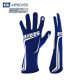 Guanti Guanti da gara omologati FIA RRS GRIP 2 (cuciture interne), blu | race-shop.it