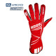Guanti Guanti da gara omologati FIA RRS DYNAMIC 2 (cuciture esterne), rosso | race-shop.it