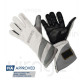 Guanti Guanti da gara omologati FIA RRS VIRAGE 2 (cuciture esterne), bianco | race-shop.it