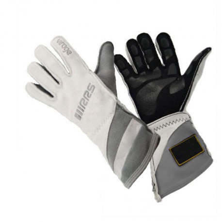 Guanti Guanti da gara omologati FIA RRS VIRAGE 2 (cuciture esterne), bianco | race-shop.it