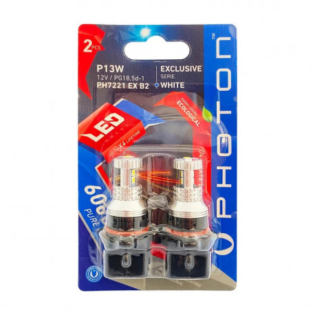 Lampadine e luci allo xeno PHOTON LED EXCLUSIVE SERIES P13W/ P26W lampadina 12V 20W PG18,5d-1 CAN (2 pezzi) | race-shop.it