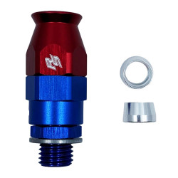 PTFE Raccordo AN6 a M12x1.25 (maschio) Dritto
