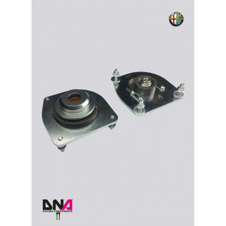 Piastre di campanatura (Camber) DNA RACING supporto superiore anteriore per ALFA ROMEO GIULIETTA 2010- (BC RACING coilover only) | race-shop.it