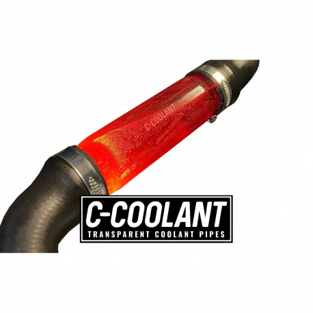 Transparent coolant pipes C-COOLANT - Transparent Coolant Pipes, short (38mm) | race-shop.it