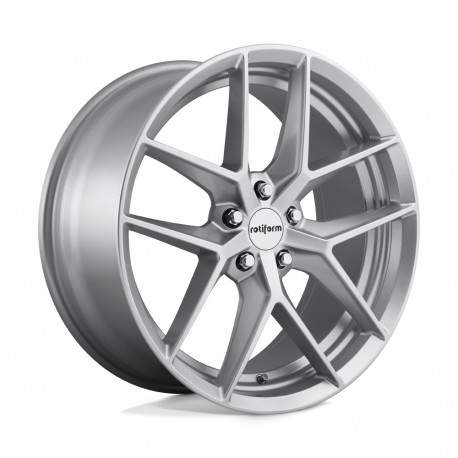 Cerchi in lega Rotiform Rotiform R133 FLG cerchio 18x8.5 5x112 66.56 ET45, Gloss silver | race-shop.it