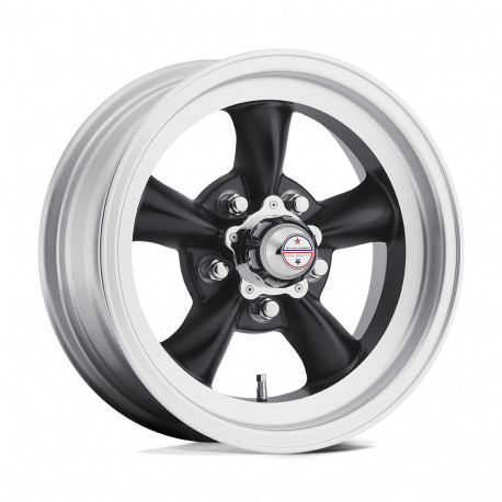 Cerchi in lega American Racing American Racing Vintage VN105 TORQ THRUST D cerchio 15x4.5 5x114.3 83.06 ET-15, Satin Nero | race-shop.it