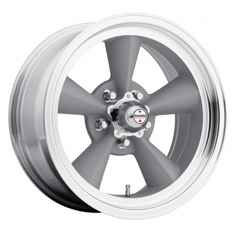 Cerchi in lega American Racing American Racing Vintage VN309 TT O cerchio 15x5 5x120.65 83.06 ET-6, Vintage silver | race-shop.it