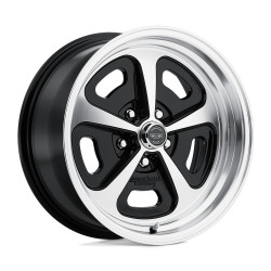 American Racing Vintage VN501 500 MONO CAST cerchio 17x8 5x120.65 72.56 ET0, Nero lucido