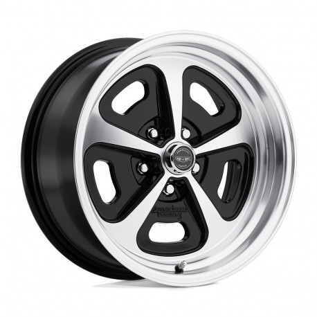 Cerchi in lega American Racing American Racing Vintage VN501 500 MONO CAST cerchio 17x9 5x120.65 72.56 ET0, Nero lucido | race-shop.it