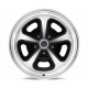 Cerchi in lega American Racing American Racing Vintage VN501 500 MONO CAST cerchio 17x9 5x120.65 72.56 ET0, Nero lucido | race-shop.it