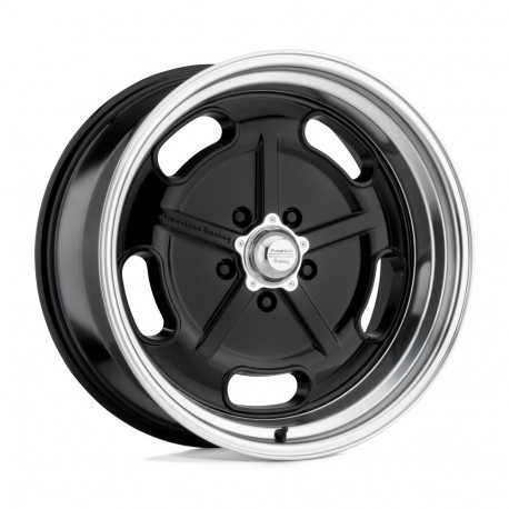 Cerchi in lega American Racing American Racing Vintage VN511 SALT FLAT cerchio 17x7 5x114.3 72.56 ET0, Nero lucido | race-shop.it